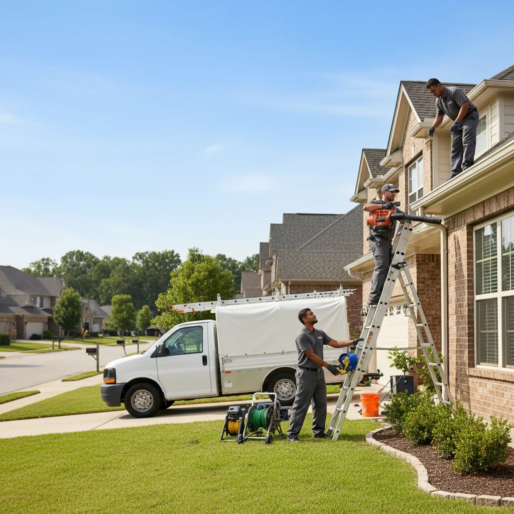 Home Gutter Service in Hempstead, TX near me